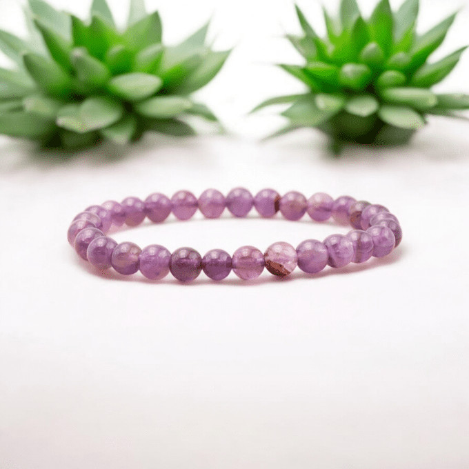 BRACELET BOULE AMÉTHYSTE BRÉSIL A