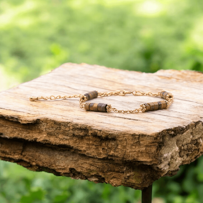  BRACELET ORANE DORÉ