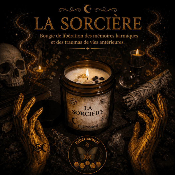 Bougie "La sorcière"