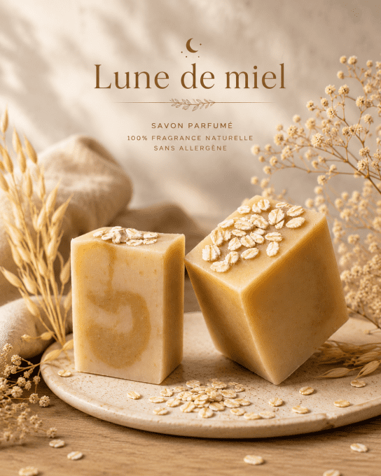 Lune de miel (senteur Vanille miellée)