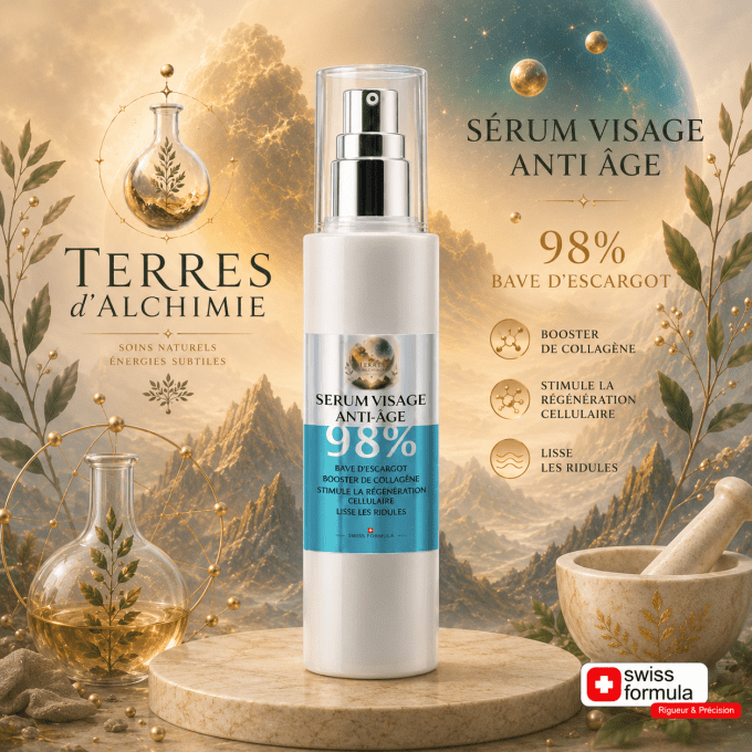SERUM VISAGE ANTI-AGE (Bave d'escargot) 50ml
