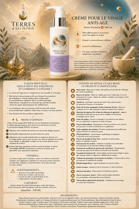 CREME VISAGE ANTI-AGE 100ml