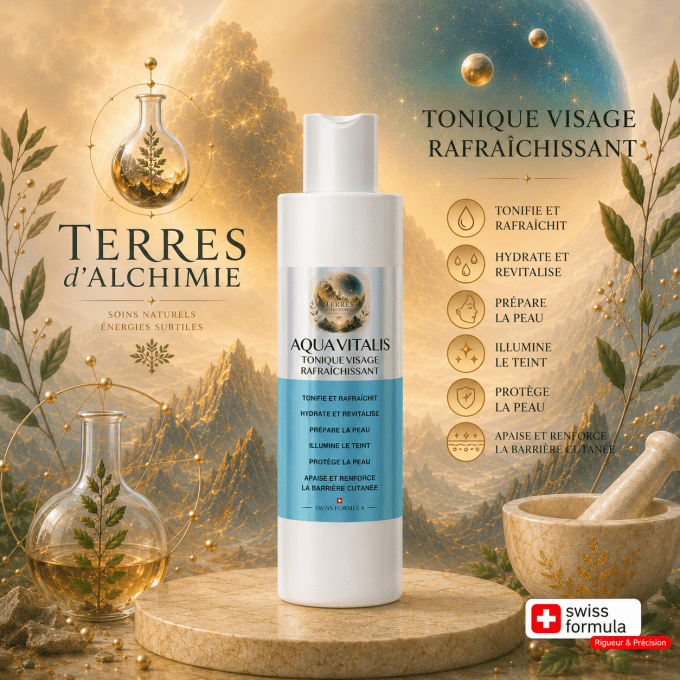 AQUA VITALIS TONIQUE VISAGE RAFRAICHISSANT
