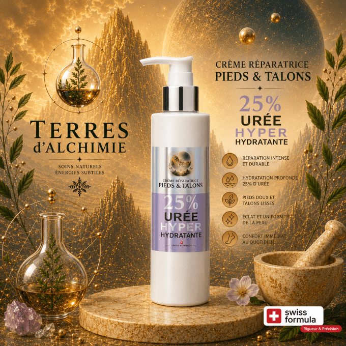 CREME REPARATRICE PIEDS ET TALONS UREE 25% 100ml