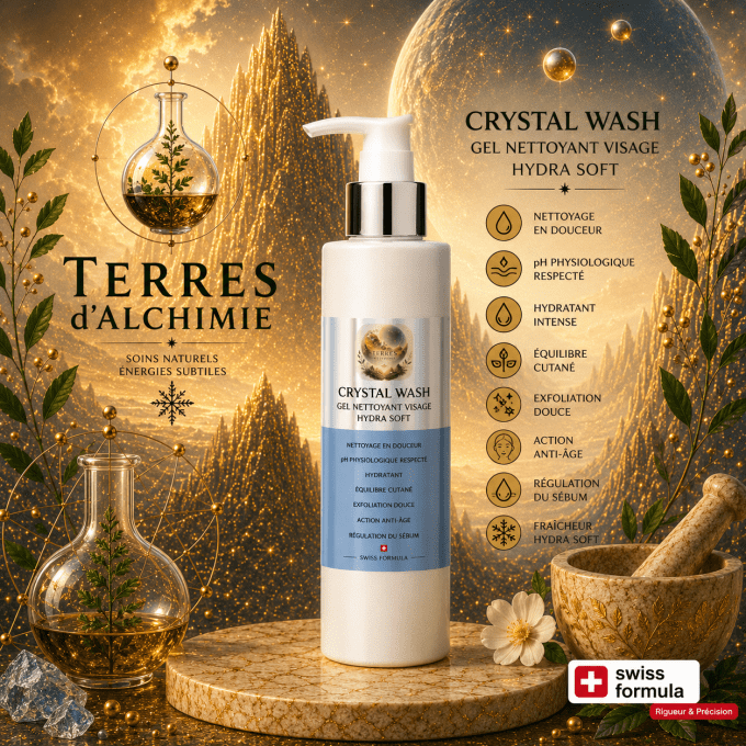 CRISTAL WASH GEL NETTOYANT VISAGE 100ml