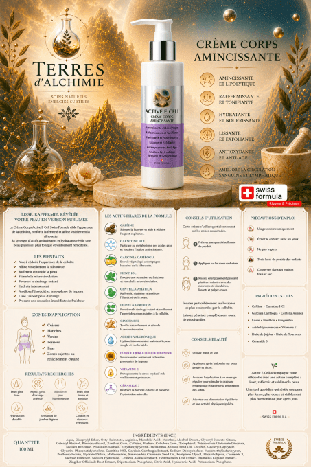 CREME CORPS ACTIVE E CELL AMINCISSANTE 100ml