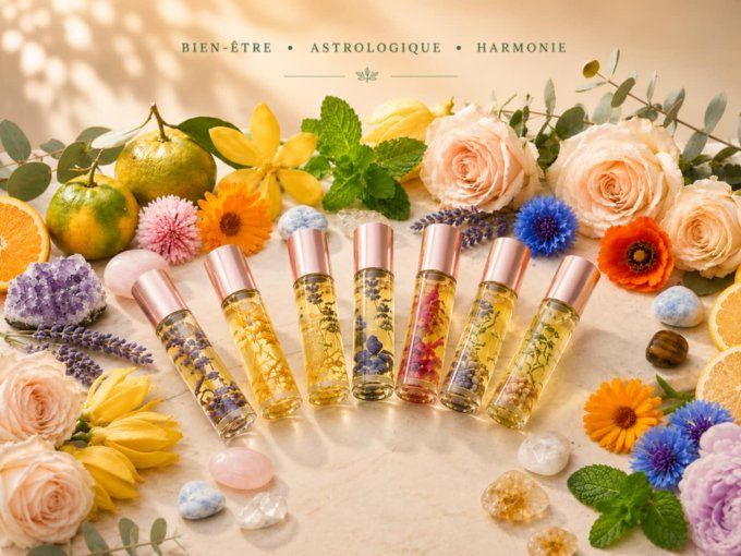Coffret Routine Bien-Être -7  Roll-Ons + 1 bracelet OFFERT