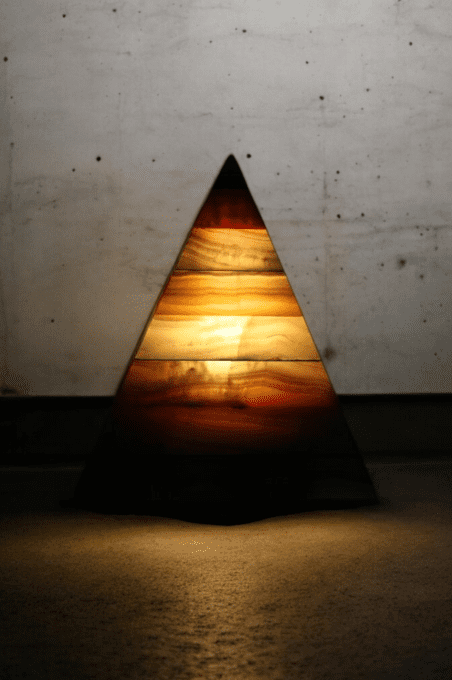 Lampe Onyx Pyramide 3Kg