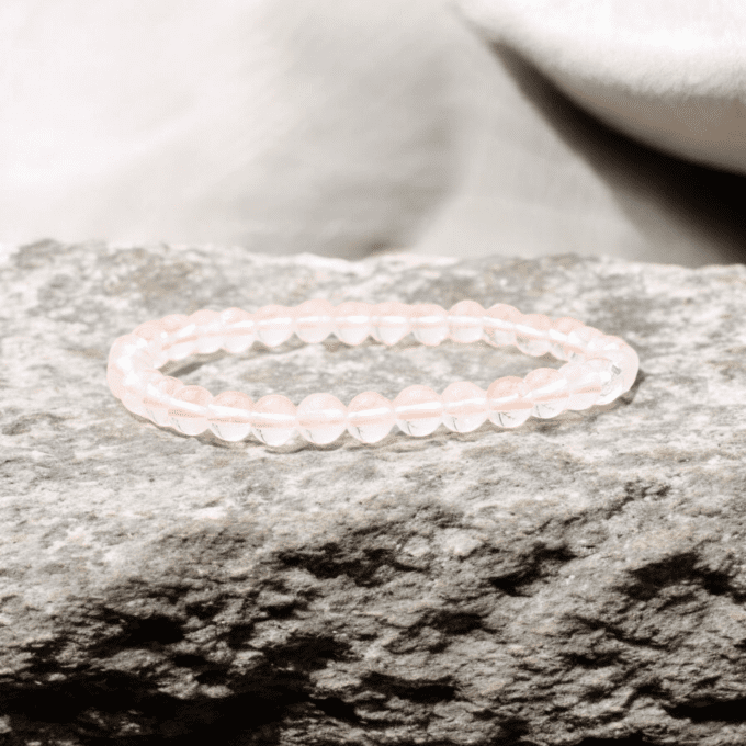 BRACELET BOULE CRISTAL DE ROCHE A