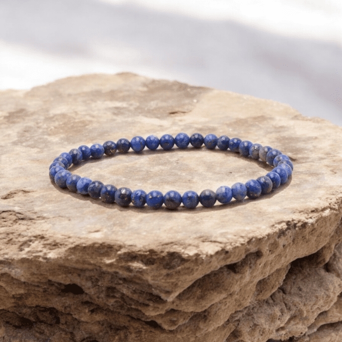 BRACELET BOULE LAPIS LAZULI A
