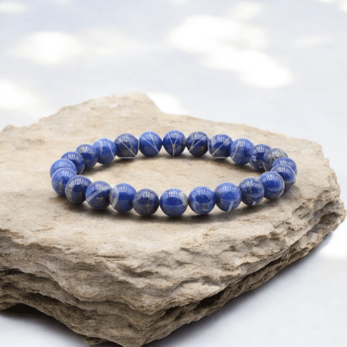 BRACELET BOULE LAPIS LAZULI A