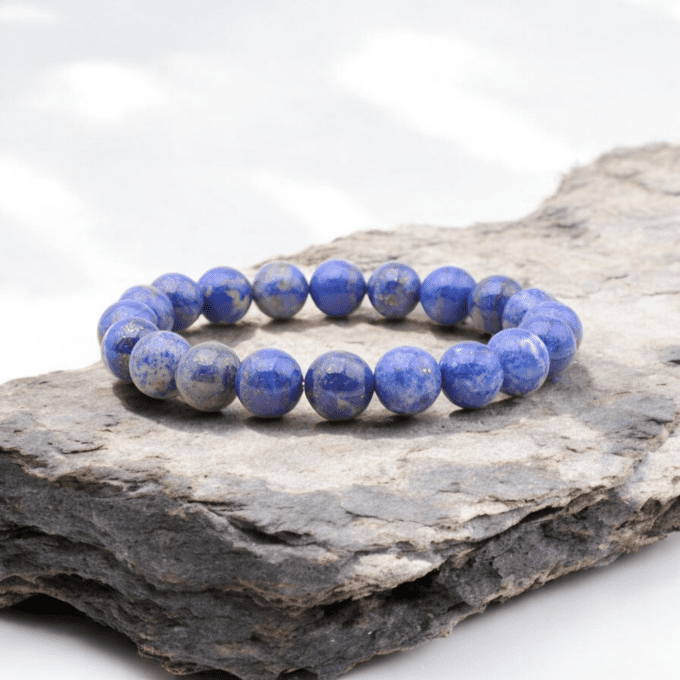 BRACELET BOULE LAPIS LAZULI A