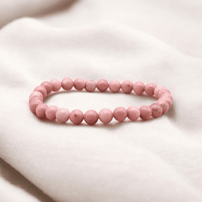 BRACELET BOULE RHODONITE AUSTRALIE A