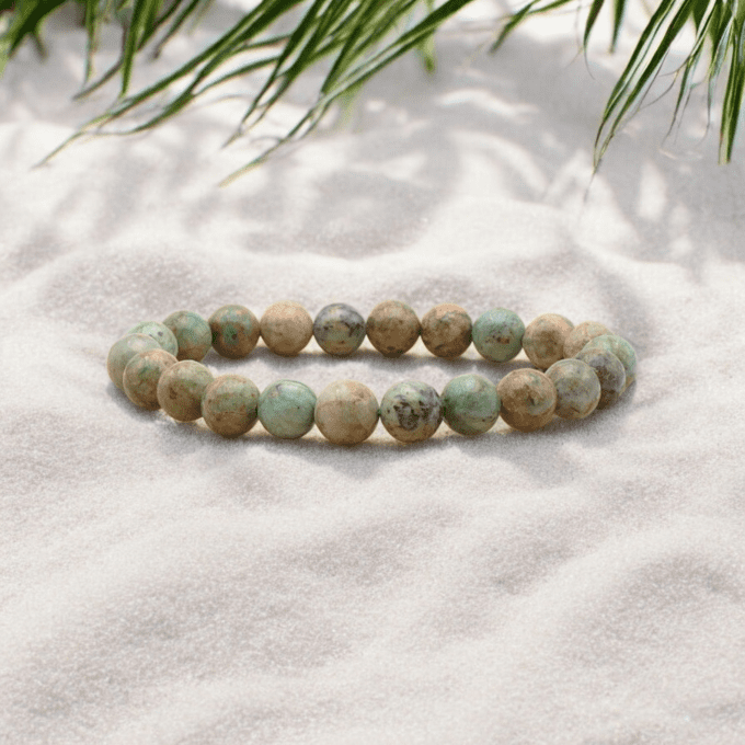 BRACELET BOULE TURQUOISE DU PEROU A