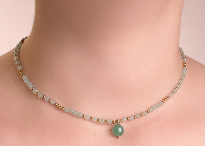 COLLIER AURÉLA DORÉ