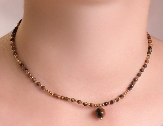 COLLIER AURÉLA DORÉ