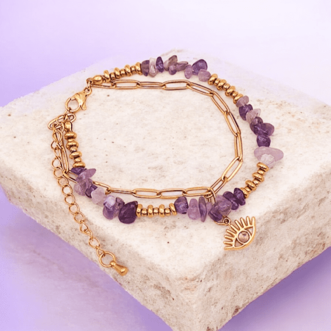 BRACELET HORUS DORÉ