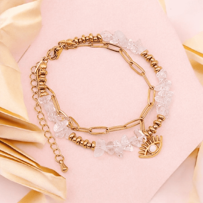 BRACELET HORUS DORÉ