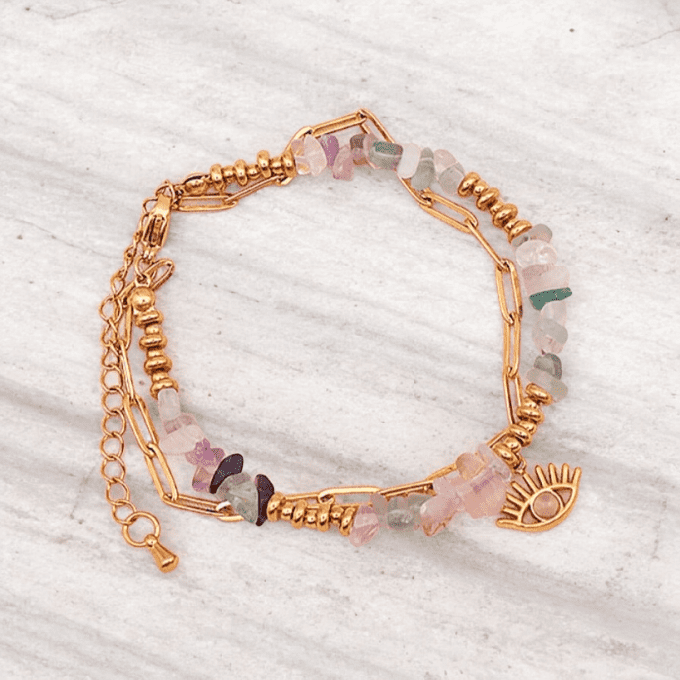 BRACELET HORUS DORÉ