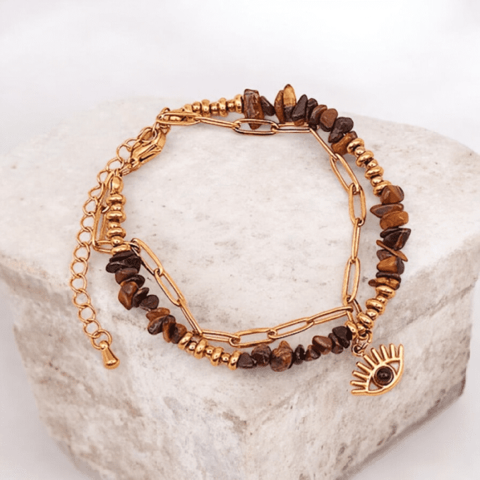 BRACELET HORUS DORÉ