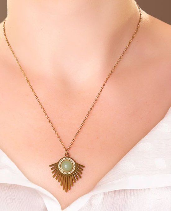 COLLIER NÉPHRA DORÉ