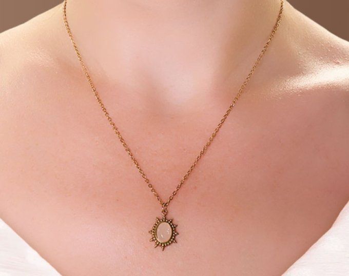 COLLIER SOLINE DORÉ