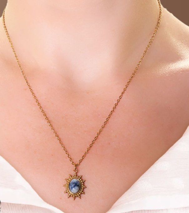 COLLIER SOLINE DORÉ