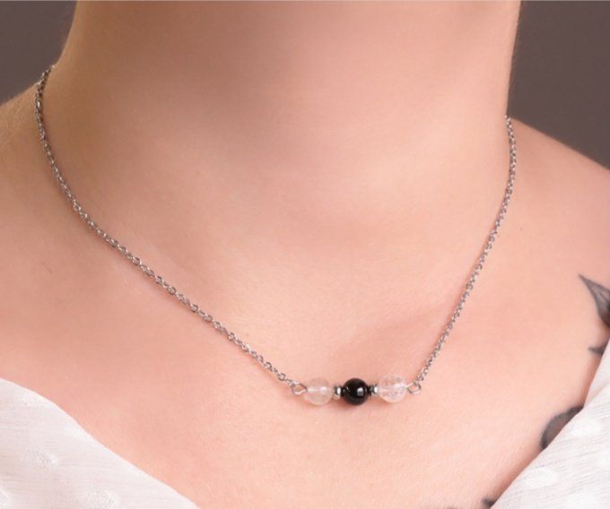 COLLIER TÉRÉLIA ARGENTÉ