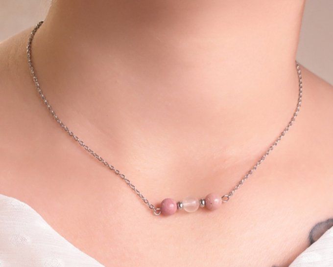 COLLIER TÉRÉLIA ARGENTÉ