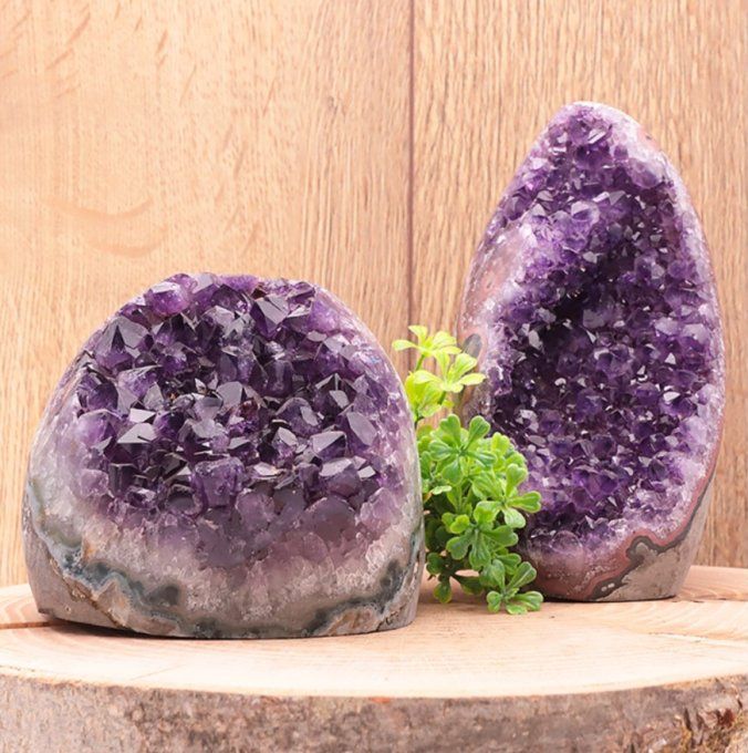 GÉODE AMÉTHYSTE BORD POLI URUGUAY AA+