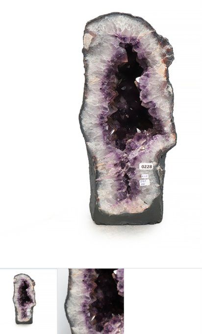 GÉODE AMÉTHYSTE CATHÉDRALE N°0228 14700G AA