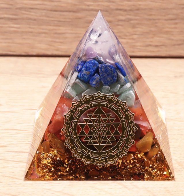 ORGONITE 60MM 7 CHAKRAS A