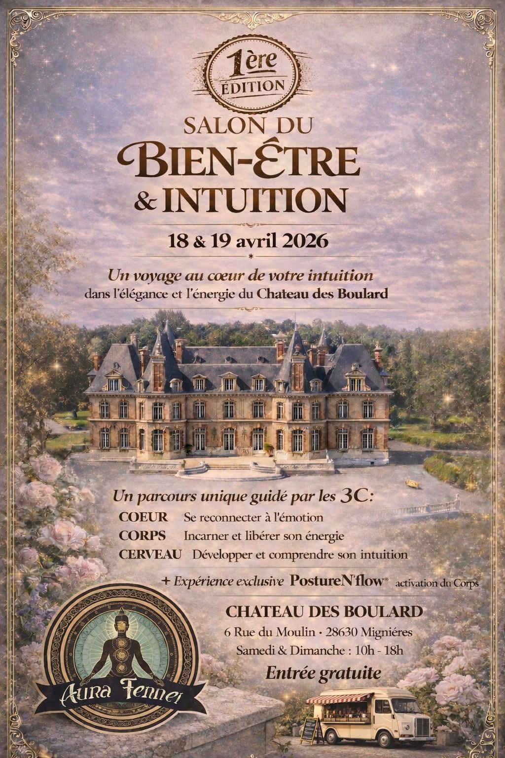 SALON DU BIEN ETRE & INTUITION - CHATEAU DES BOULARD - MIGNIERES